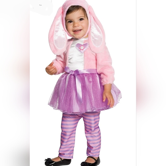 Pink Bunny Costume Sise 6-12 Months - Picture 1 of 3
